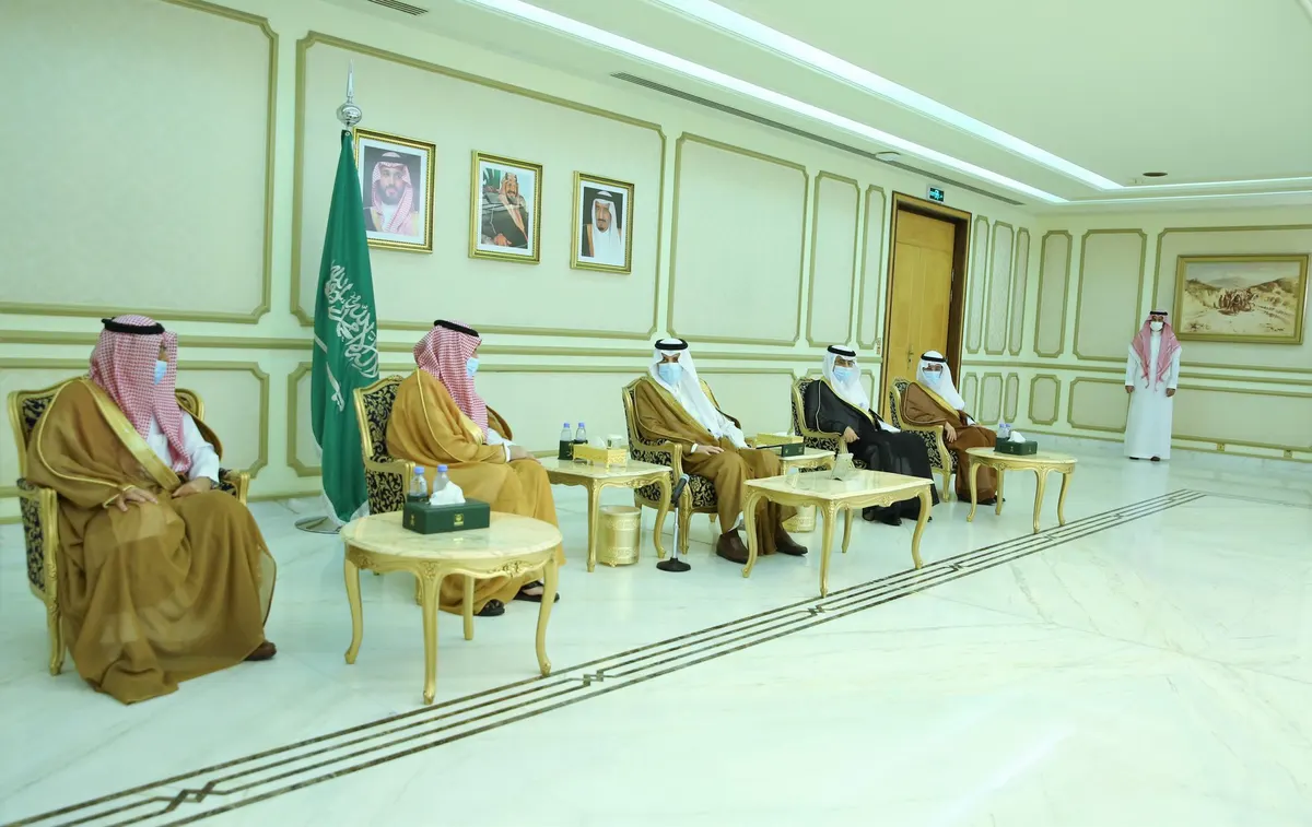 أمير الشرقية يستقبل وكيل وزارة الداخلية ووكلاء إمارات المناطق