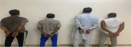 4 مقيمين سطوا على مرفق عام وسرقوا محتوياته.. الشرطة استردت قيمتها