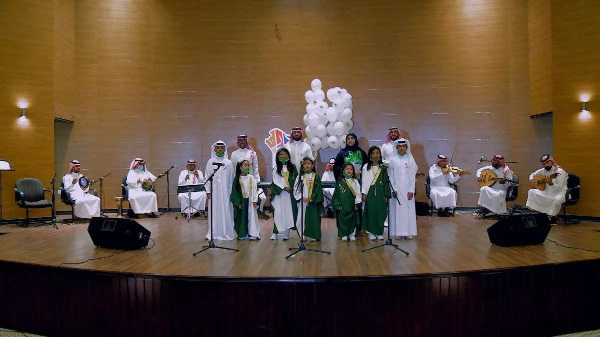 بيت الفنانين يحتفي باليوم الوطني ٩١