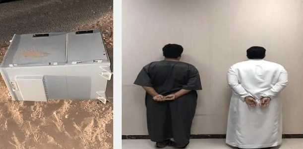 سعوديان يتلفان جهاز “ساهر” في القصيم