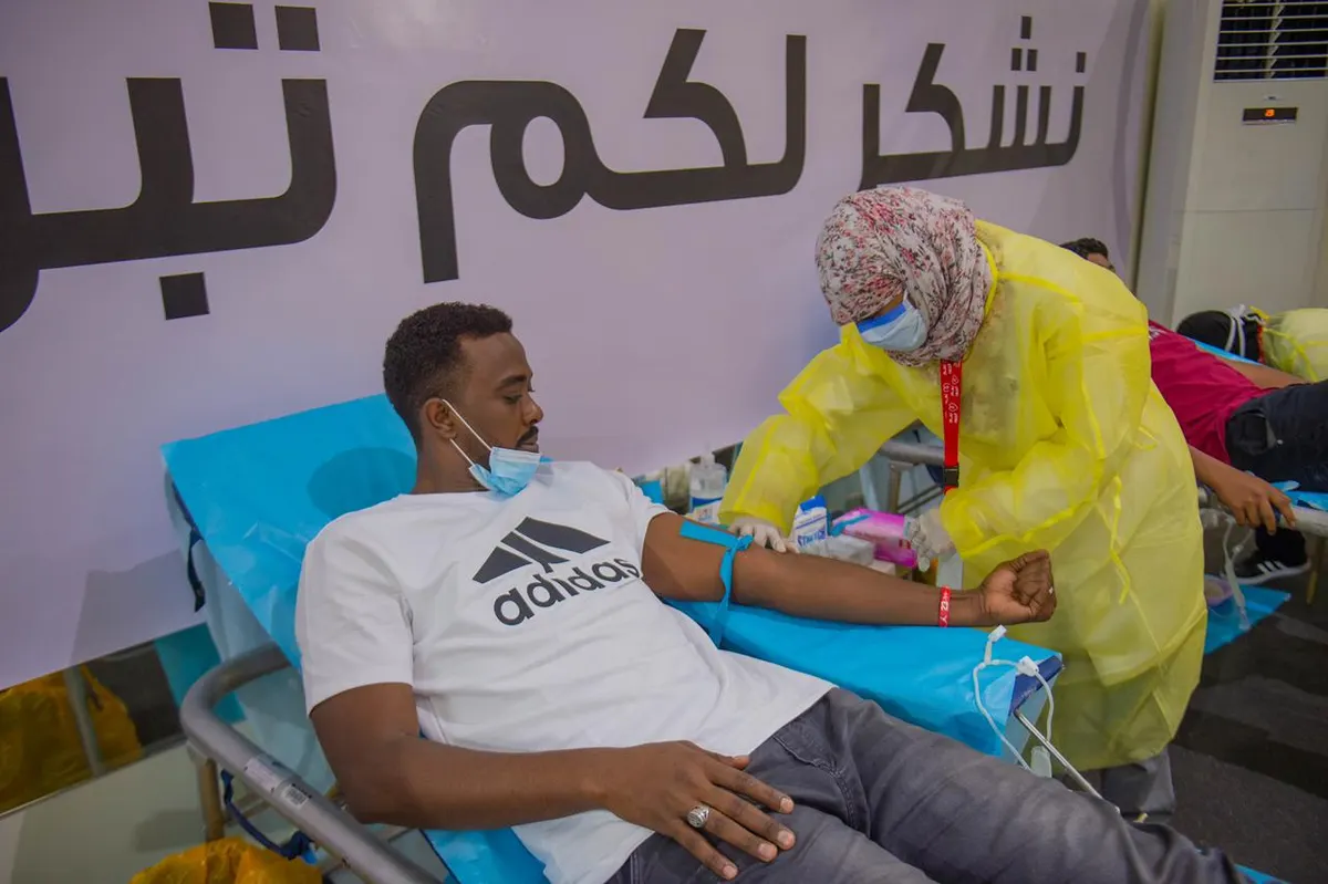 أم الحمام تتبرع بـ 110 أكياس دم.. وحملة “نعم الجود” مستمرّة ليلتين
