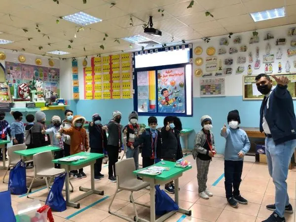 [فيديو] مدارس القطيف وروضاتها.. عائدون آمنون