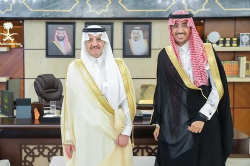 أمير الشرقية يهنئ الشمري بعضوية معهد الطاقة البريطاني