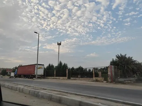 غيوم الأصيل في القطيف