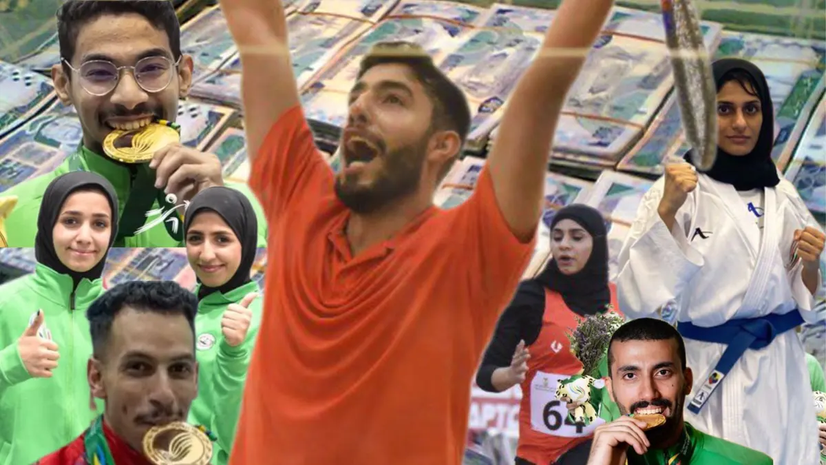 أبطال القطيف وبطلاتها يعودون من دورة الألعاب السعودية بـ 30 مليون ريال