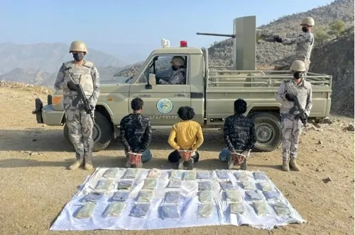 تم الإحباط.. 3 إثيوبيين يحاولون تهريب 33 كيلو “حشيش”
