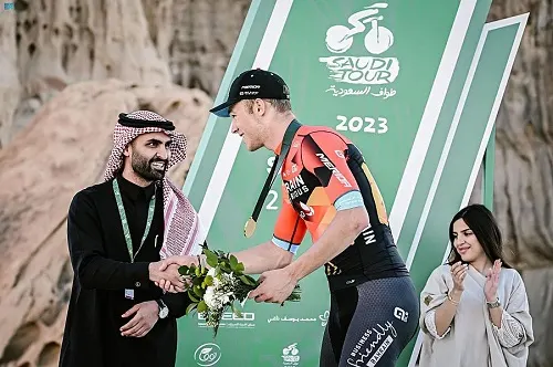 المرحلة الثانية لطواف السعودية 2023.. الإيطالي “ميلان” يُتوَّج بطلاً