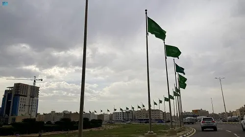 أمطار رعدية ورياح مثيرة للأتربة على أغلب المناطق