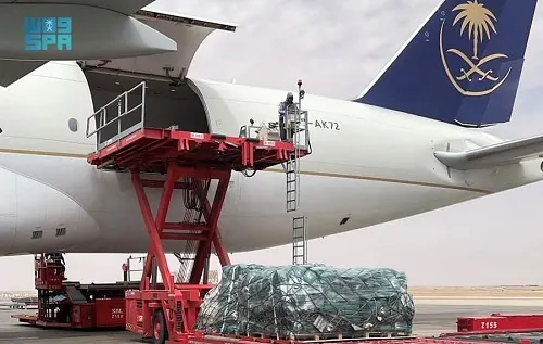 75 طن مساعدات.. الطائرة السعودية الـ 12 في غازي عنتاب