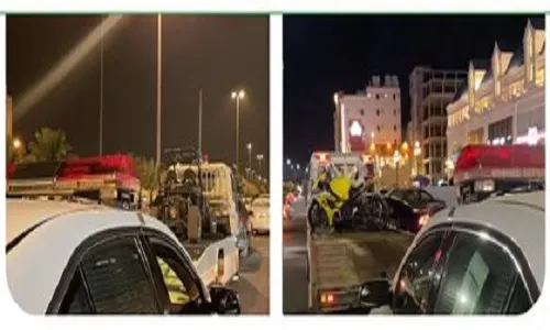 446 دراجة آلية مخالِفة تدخل حجز المرور