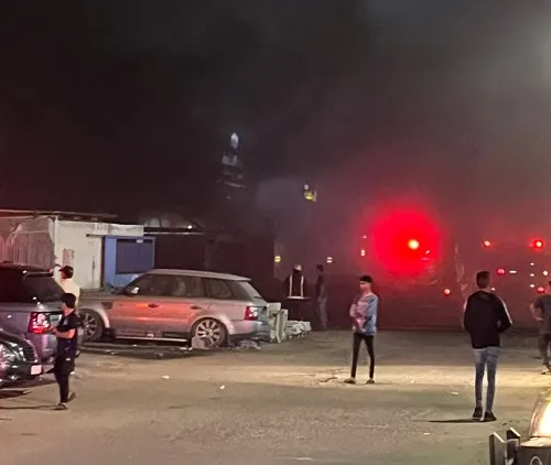 [تحديث] صناعية تركيا.. حريق كبير في ورشة خاصة بصيانة “مرسيدس”