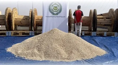 الرياض.. شحنة كابلات محشوة بـ5 ملايين حبة مُخدرات
