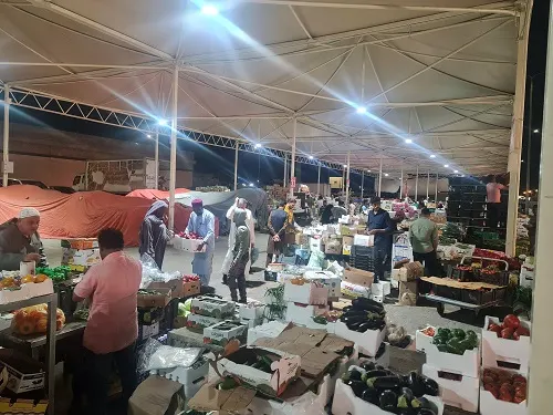 رمضان بدأ قبل الهلال في سوق خضار الدمام