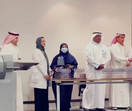 تكريم] مواهب الهاشم أفضل ممرضة أطفال في مستشفى “الحرس”