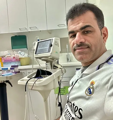 تبرع بخلاياه لمواطن في الرياض.. ناصر صليل: مساعدة الناس لا تحتاج إلى تفكير