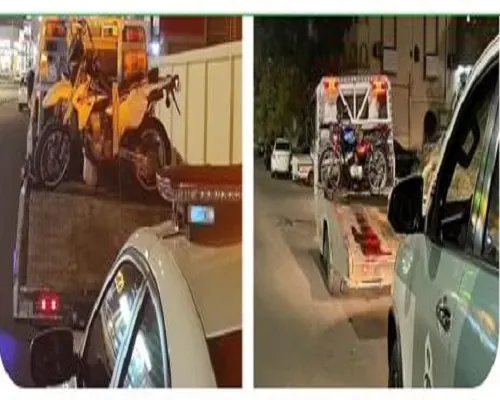 345 دراجة آلية مخالفة تدخل حجز المرور