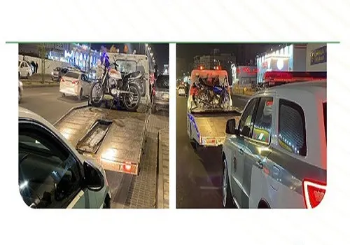 261 دراجة آلية مخالفة تدخل حجز المرور