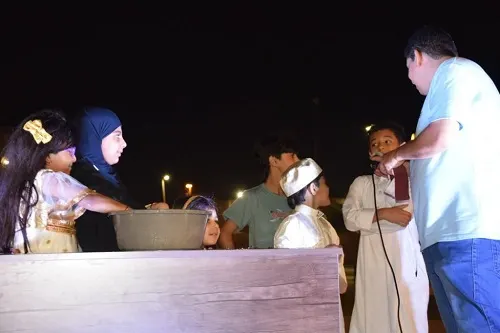 “قرقيعان الرامس” يختتم بـ 100 هدية.. والشعر النبطي حاضراً