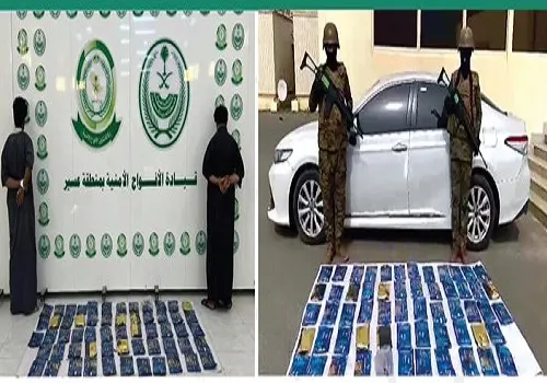في رمضان.. إحباط تهريب 58 كيلو “حشيش” في عسير