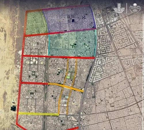 إعادة تأهيل شوارع ضاحية الملك فهد