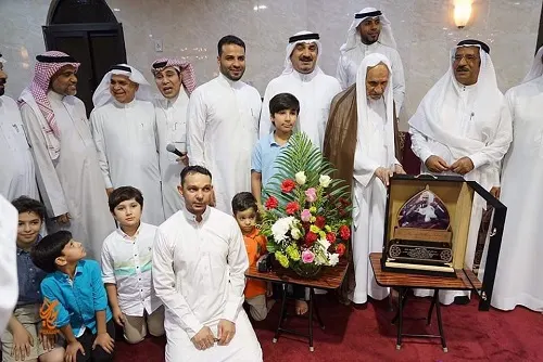 فيديو] أم الحمام.. 79 سنة في بيت عبدالنبي.. 2370 مجلساً رمضانياً بصوت الشيخ المرهون