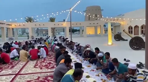 200 صائم على مائدة إفطار “مشروع الرامس”