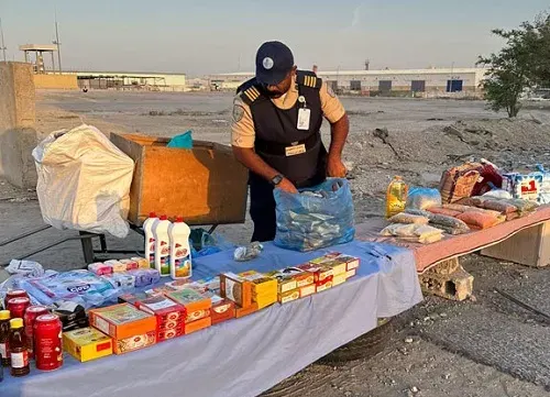 أمانة الشرقية تصادر 20 طناً من بضائع الأسواق المتجولة