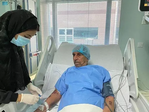 قسطرة عاجلة أنقذت حياة حاج عراقي من جلطة حادة
