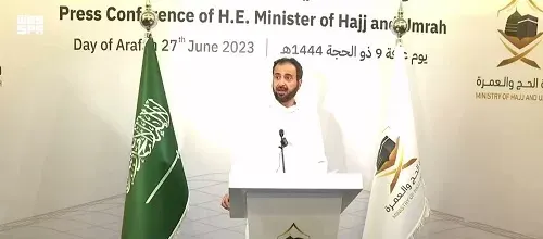 الإحصاء: 1,845,045 إجمالي أعداد الحجاج لموسم حج 1444هـ