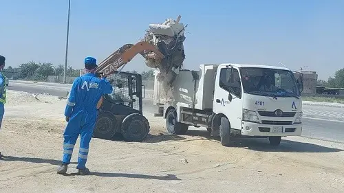 تنظيف القطيف من 19 ألف طن نفايات و 14 ألف م3 أنقاض