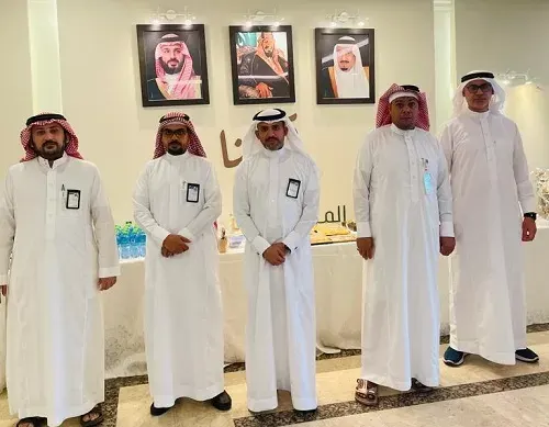 حفل معايدة في مركز تنمية الدمام