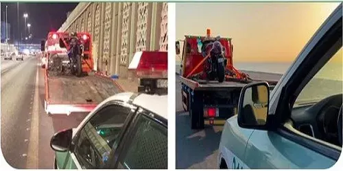 227 دراجة آلية مخالفة تدخل حجز المرور