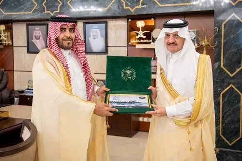 أمير الشرقية يستقبل مدير فرع إدارة المجاهدين بالمنطقة