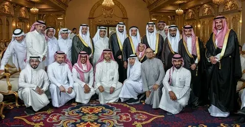 الحاج عبدالله العصفور يحتفل بزفاف نجله علي