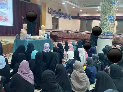 أم الحمام.. تدريب 400 فتاة على الإسعافات الأولية