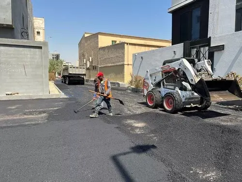 الخويلدية.. صيانة وإعادة سفلتة 27 ألف متر مربع من الطرق