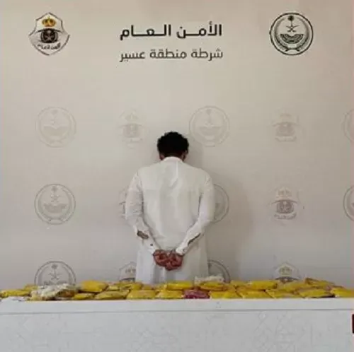 عسير.. 42 كيلو “حشيش” مخبأة في سيارة يقودها مواطن