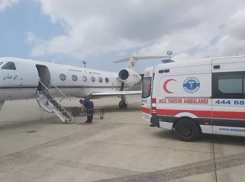 إخلاء طبي جوي لسعودية من إسطنبول