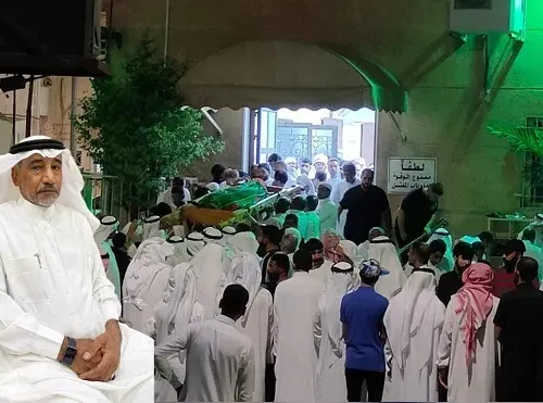فقيد القديح يحشد الناس في وداعه الأخير