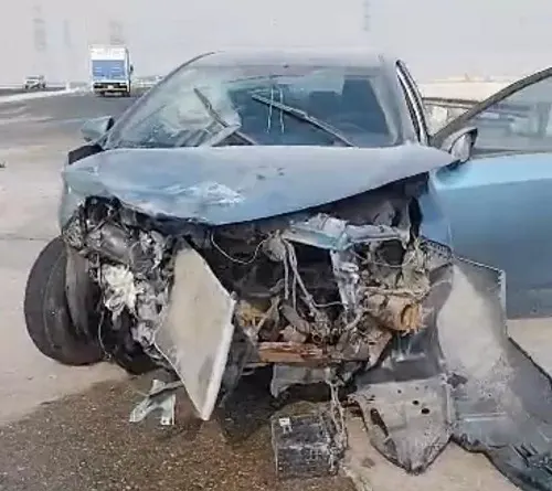 صفوى.. إصابة أم وابنتها في تصادم عند كوبري المطار