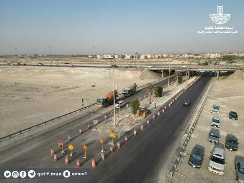 بدء أعمال التوسعة الجزيئة بين “أحد” و “كوبري الأوجام”
