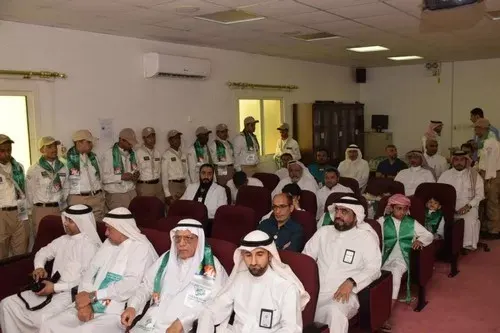 طلاب الصفا و كشافة أم الساهك يحيون اليوم الوطني في مستشفى صفوى