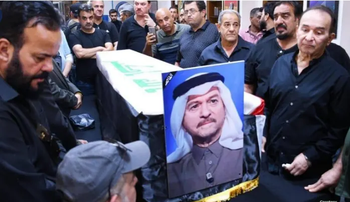 جنازة بغدادية لائقة بـ “صوت الأرض” لياس خضر