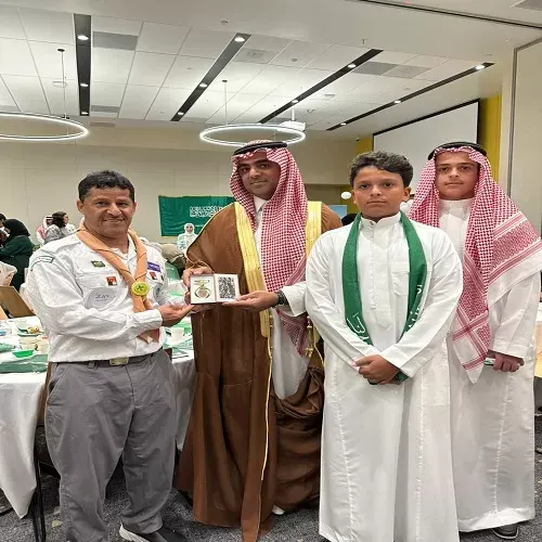 لوس أنجلوس.. “العبندي” يبرز دور الكشافة في يوم الوطن