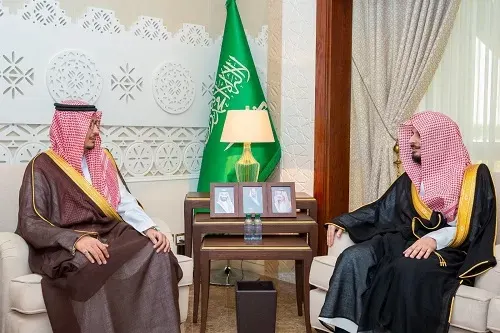 نائب أمير الشرقية يستقبل رئيس المحكمة العمالية بالدمام