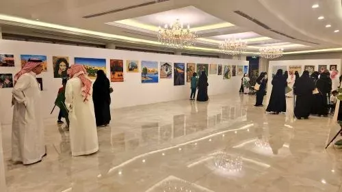 الجبيل.. 32 لوحة فنية في “جسفت” تجسد رؤية 2030