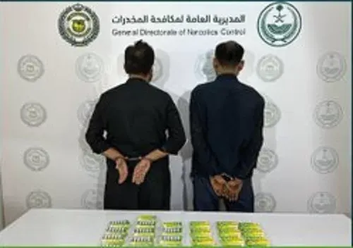المدينة.. القبض على مقيمين روجا حبوباً مشبوهة