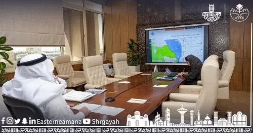 الجبير يناقش برنامج التشوه البصري