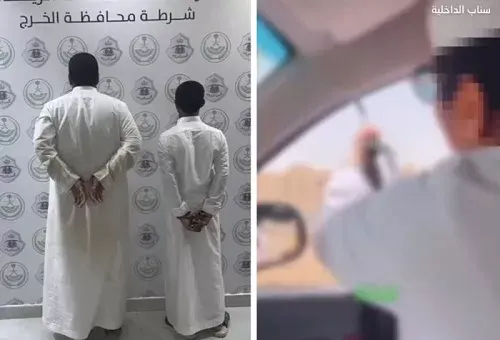 الخرج.. “راعي الرشاش” ومصوره إلى النيابة العامة