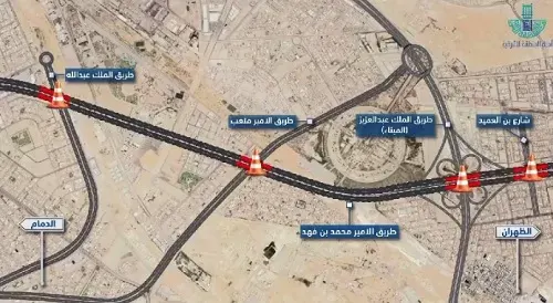 السبت.. صيانة 4 جسور في طريق الأمير محمد بن فهد